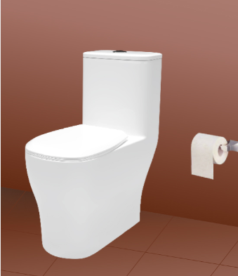 One-Piece Toilet - Baby Closet