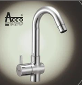 Acco Alpha Chrome Plated Swan Neck Cock