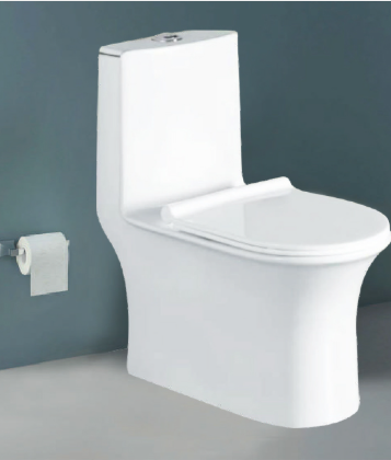 One-Piece Toilet - Rimless Wash Down