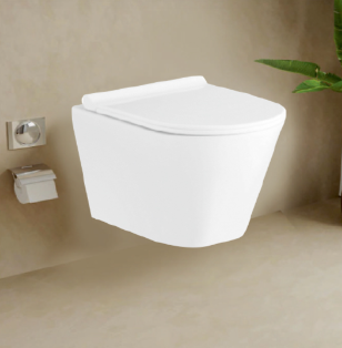 Wall-Hung Toilet - Standard Square Rimless