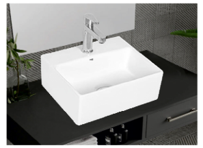 Small Deep Square Vessel Basin