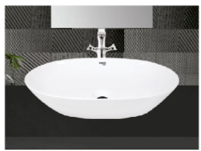 Wide Elliptical Vessel Basin