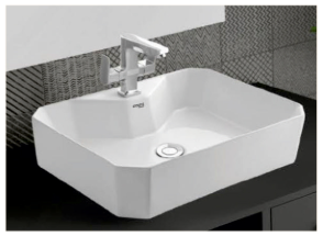 Rectangular Vessel with Tap Deck