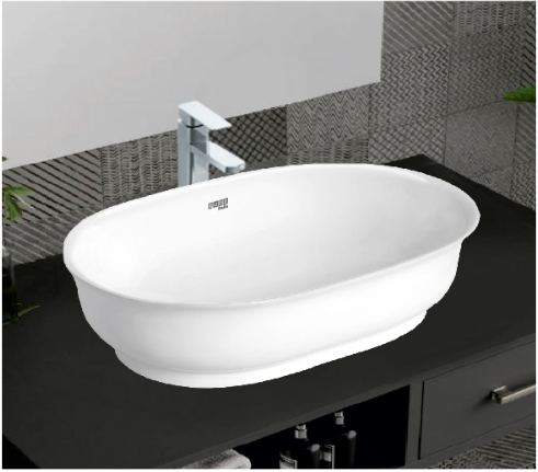 Deep Oval Table Top Basin