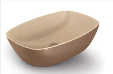 Oval Vessel Basin - Sabbia & Cocoa