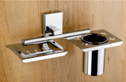 soap dish with tumbler holder - qb 408