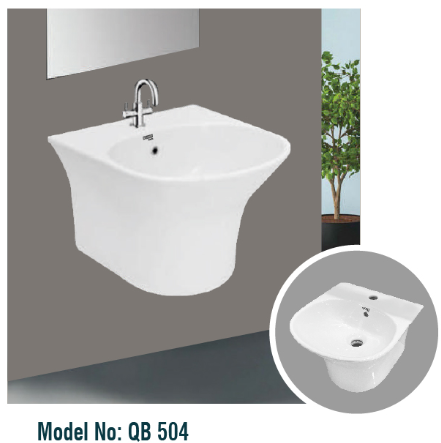 Standard Curved Wall-Hung Basin