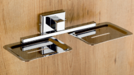 double soap dish - qb 607