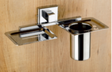 soap dish with tumbler holder - qb 608